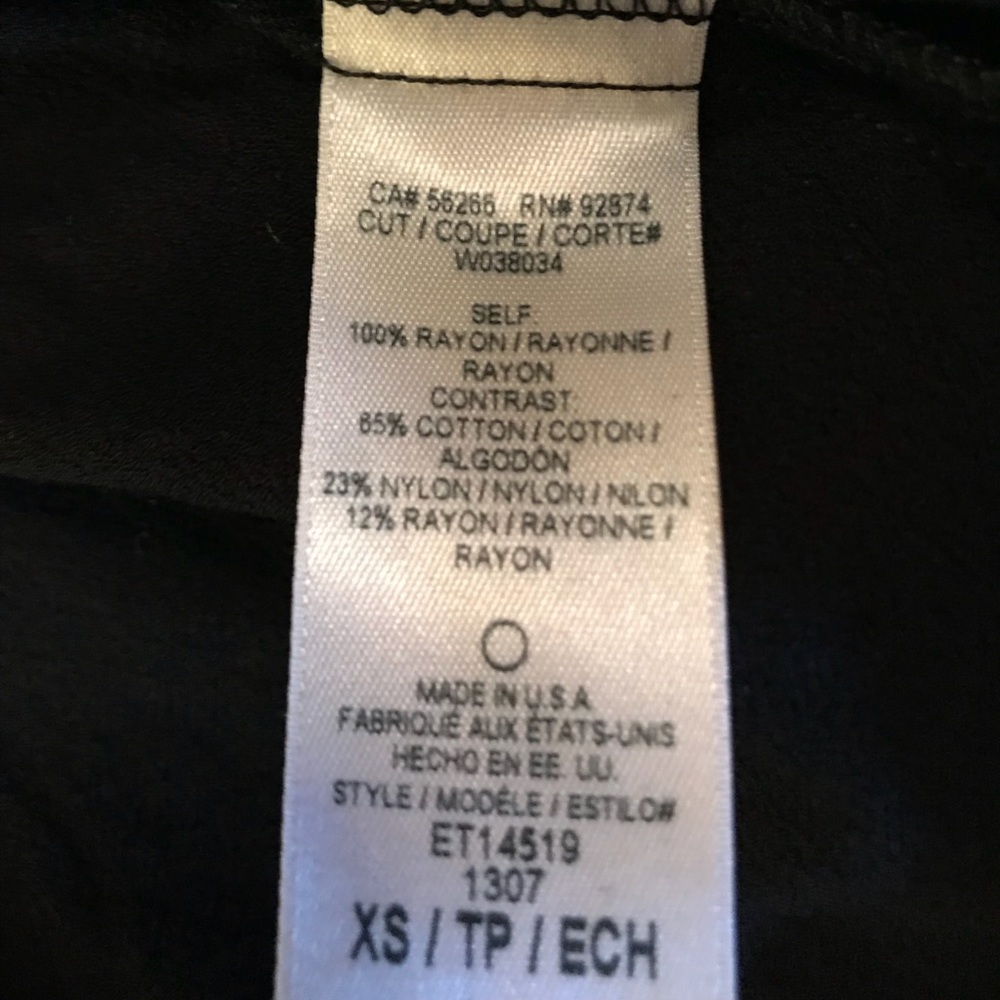 ELLA MOSS Lace Yoke Metallic Soft Modal Knit Top - Picture 5 of 5